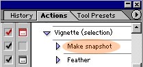 snapshot detail